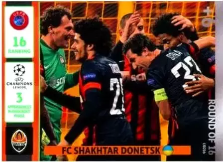 Adrenalyn XL - UEFA Champions League 2014-2015 - FC Shakhtar Donetsk