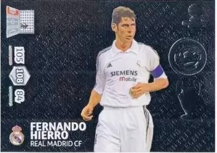 Adrenalyn XL - UEFA Champions League 2014-2015 - Fernando Hierro - Real Madrid CF