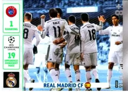 Adrenalyn XL - UEFA Champions League 2014-2015 - Real Madrid CF