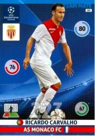 Adrenalyn XL - UEFA Champions League 2014-2015 - Ricardo Carvalho - AS Monaco FC