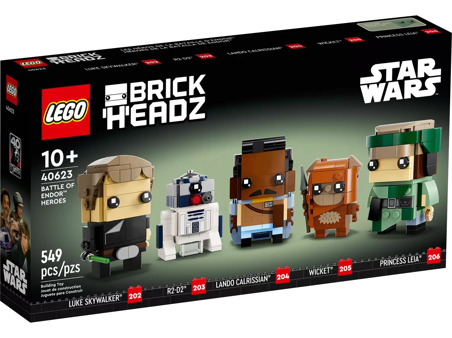 LEGO BrickHeadz - 202/206 - Star Wars : Battle of Endor Heroes