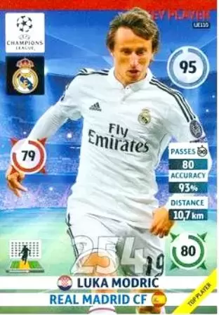 Adrenalyn XL - UEFA Champions League 2014-2015 - Luka Modrić - Real Madrid CF