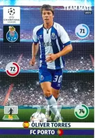 UEFA Champions League 2014-2015. Adrenalyn XL - Oliver Torres - FC Porto