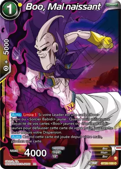 Power Absorbed [BT20] - Boo, Mal naissant