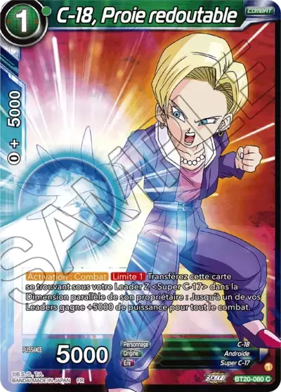 Power Absorbed [BT20] - C-18, Proie redoutable