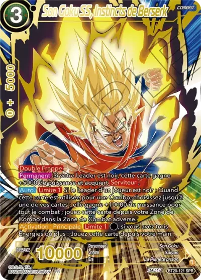Power Absorbed [BT20] - Son Goku SS, Instincts de Berserk