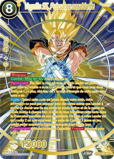 Power Absorbed [BT20] - Vegetto SS, Puissance accablante