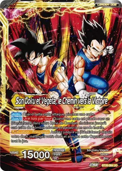 Power Absorbed [BT20] - Vegetto SS // Son Goku et Vegeta, le Chemin vers la Victoire