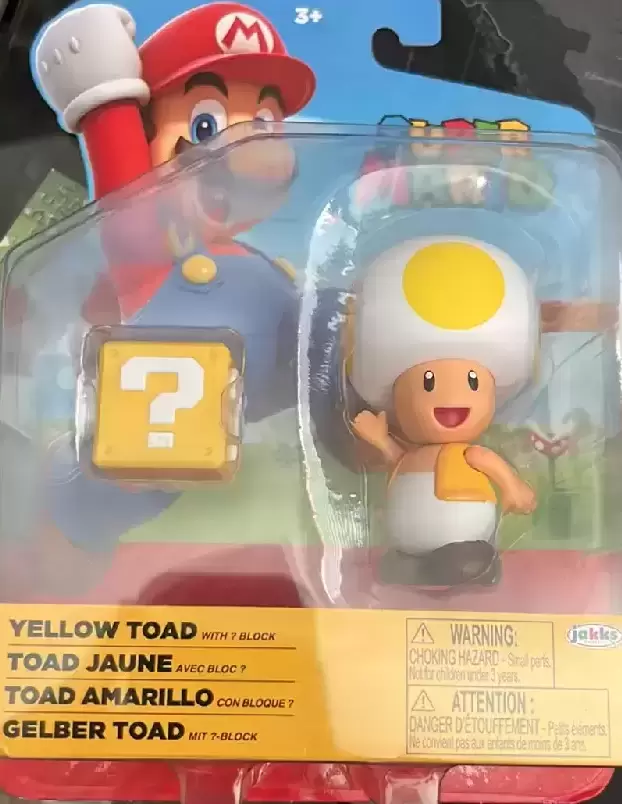 World of Nintendo - World of Nintendo - 4”  Yellow Toad