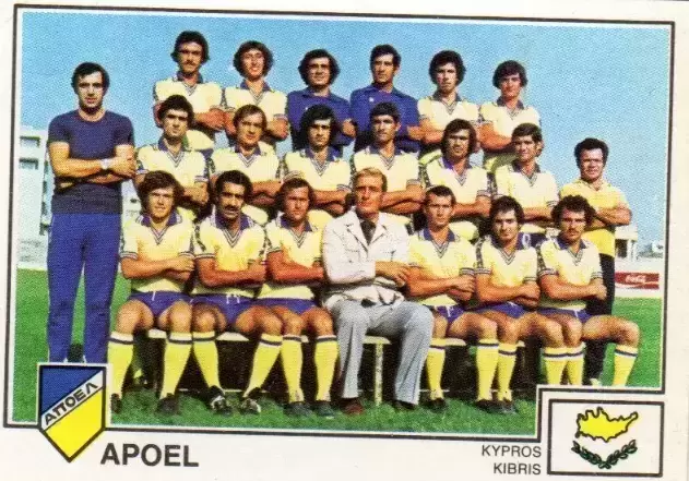 Euro Football 79 - APOEL   KYPROS   KIBRIS