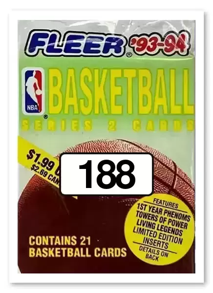 Fleer 1993-94 Basketball NBA - Antoine Carr