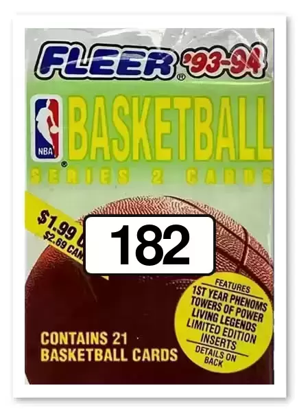 Fleer 1993-94 Basketball NBA - Duane Causwell