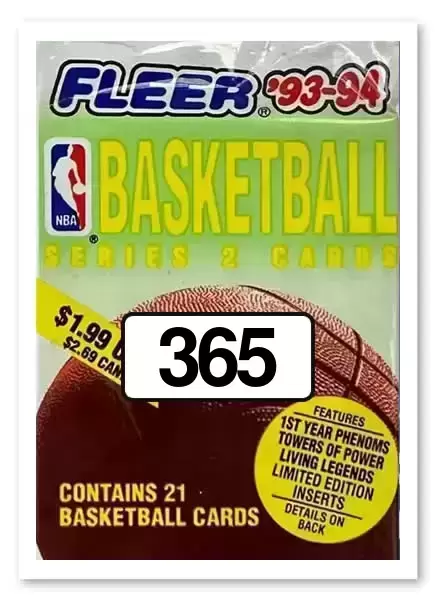 Fleer 1993-94 Basketball NBA - James Robinson RC