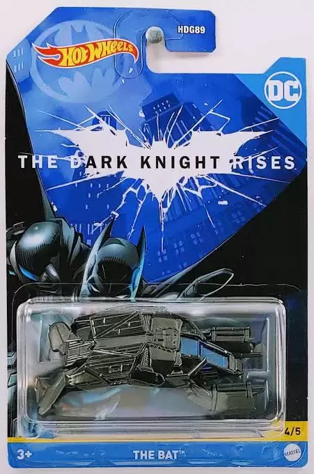 Hot Wheels Batman 2023 Series - The Dark Knight Rises - The Bat (4/5)