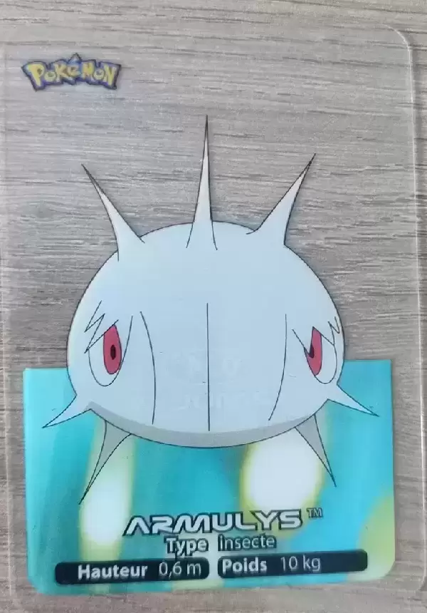 Lamincards Pokémon 2006 - Armulys