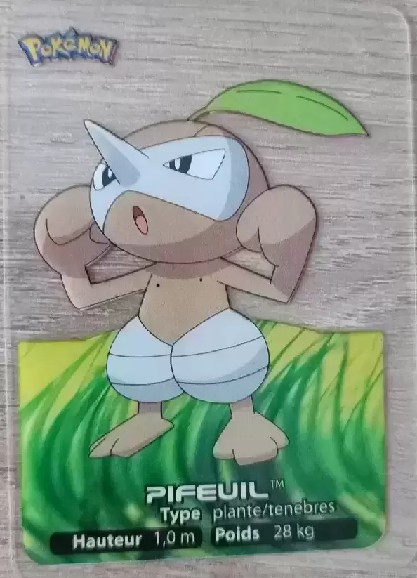 Lamincards Pokémon 2006 - Pifeuil