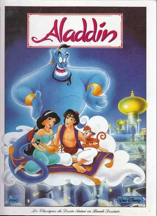 Les classiques du dessin animé en bande dessinée - Aladdin