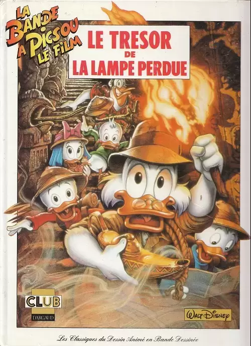 Les classiques du dessin animé en bande dessinée - La Bande à Picsou, le film - Le Trésor de la lampe perdue