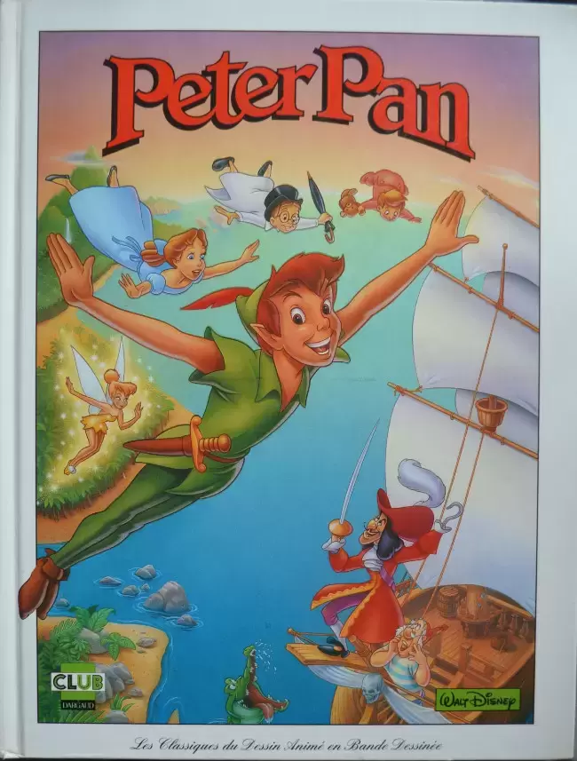 Les classiques du dessin animé en bande dessinée - Peter Pan