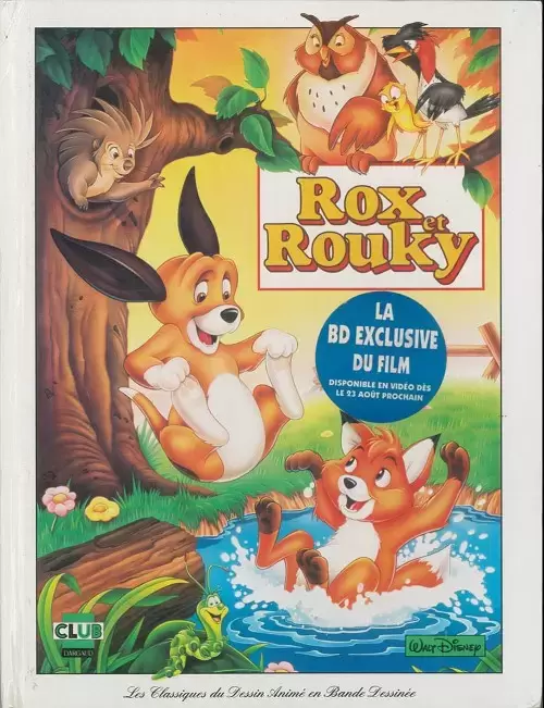 Les classiques du dessin animé en bande dessinée - Rox et Rouky