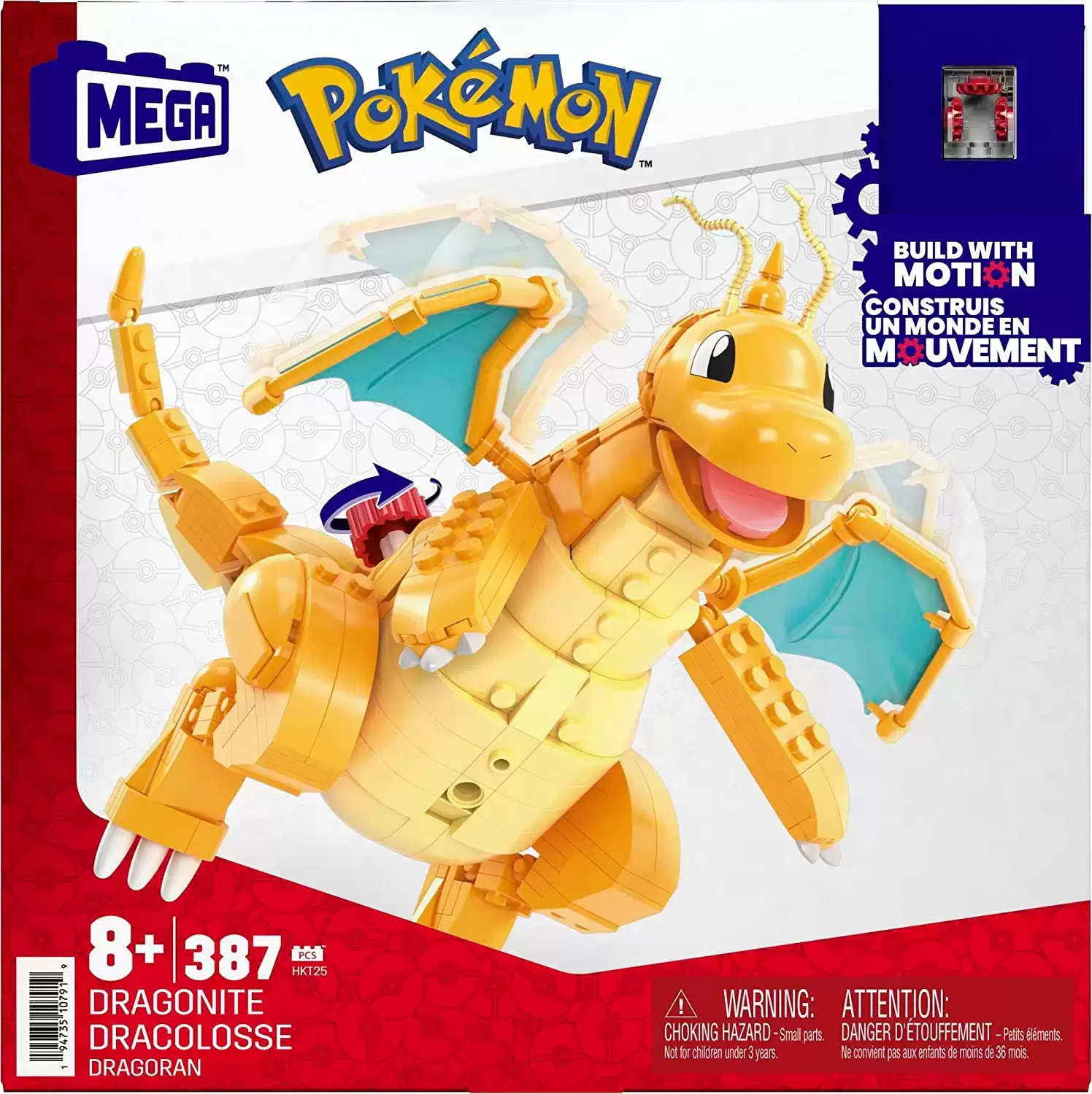 Dragonite - Pokémon Mega Construx HKT25