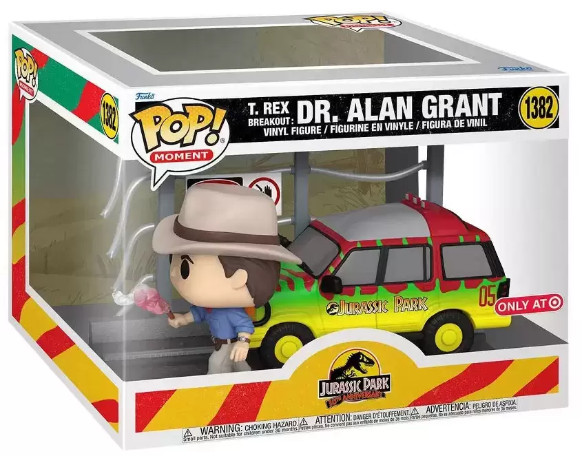 POP! Movies - Jurassic Park - T-Rex Breakout Dr. Alan Grant