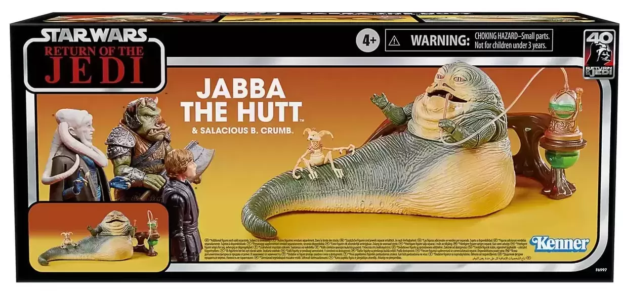 The Black Series - Return of The Jedi 40th Anniversary - Jabba the Hutt & Salacious B. Crumb