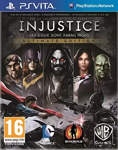 Jeux PS VITA - Injustice : les Dieux sont parmi nous – Ultimate Edition