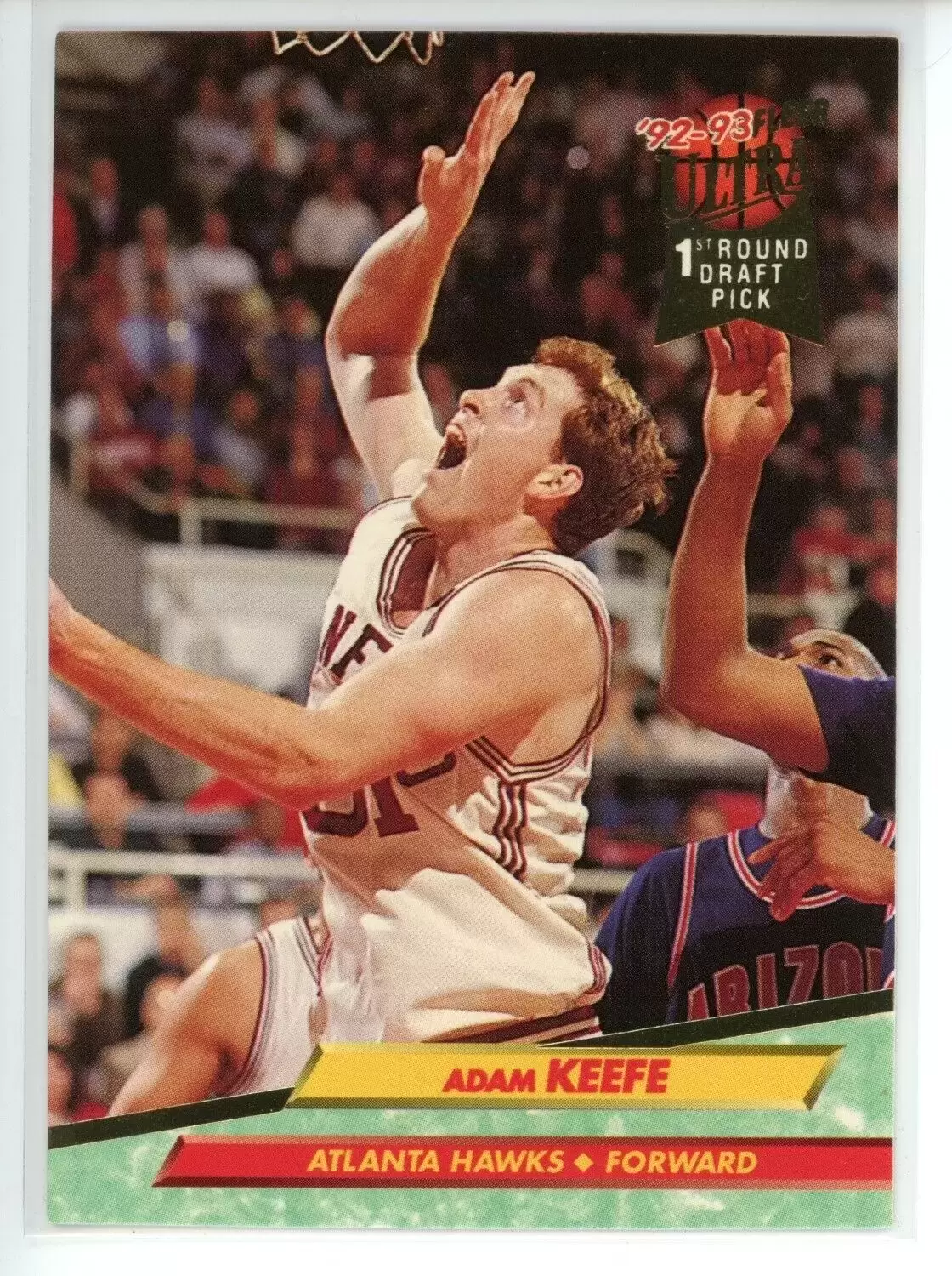 Fleer 1992-1993 ULTRA Basketball NBA - Adam Keefe DPK, RC