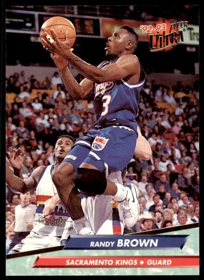 Fleer 1992-1993 ULTRA Basketball NBA - Randy Brown
