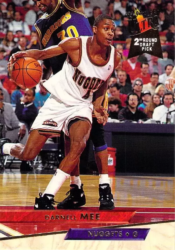 Fleer 1993-94 ULTRA Basketball NBA - Darnell Mee DPK, RC