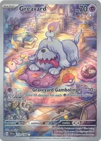 Spiritomb - carte Pokémon anglaise 129/198 Scarlet & Violet - SVIen