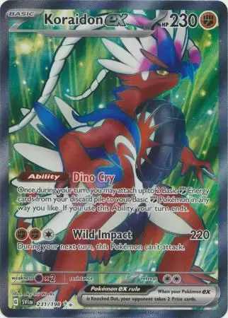 Gardevoir EX - Scarlet & Violet - SVIen Pokémon card 228/198