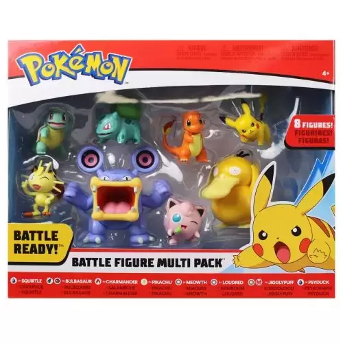 Pokémon Action Figures - Battle Figure Multi-Pack - 8-Pack (Pack 2)
