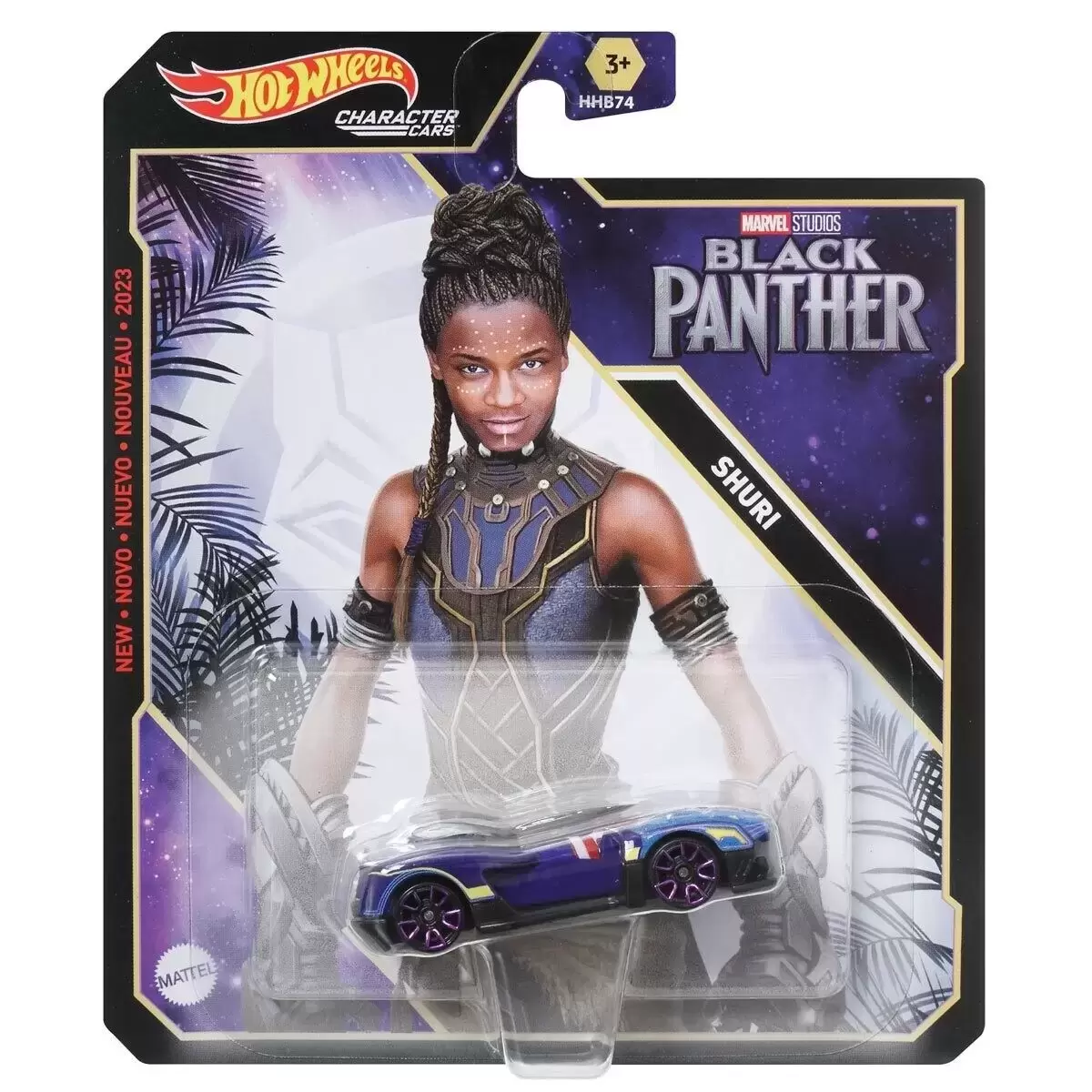 Hot Wheels Marvel Black Panther Character Cars - Shuri