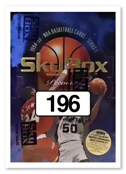 1994-95 SkyBox Premium NBA - Gheorghe Muresan / Shawn Bradley DD