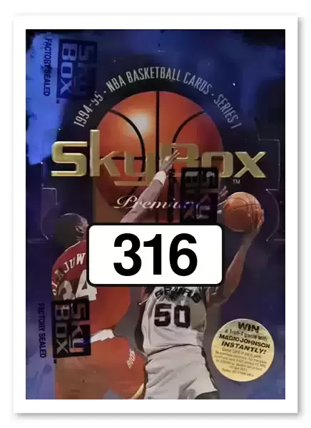 1994-95 SkyBox Premium NBA - Tony Dumas SSH