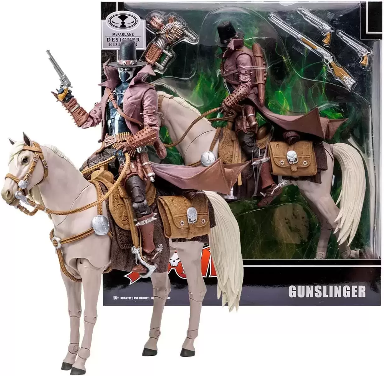McFarlane - Spawn - Spawn - Gunslinger with horse - Designer Edition