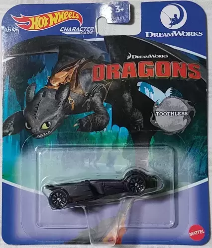 Hot Wheels Dreamworks Character Cars - Toothless