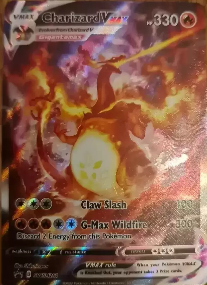 Charizard-VMAX (SWSH261/71), Busca de Cards