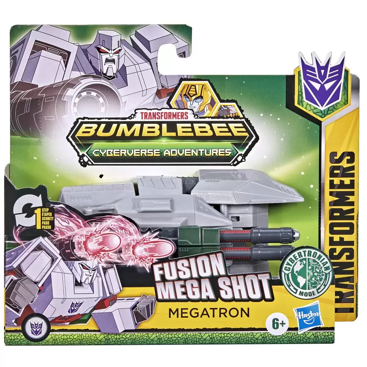 Transformers Cyberverse - Fusion Mega Shot Megatron