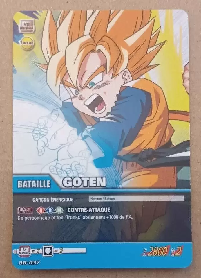 Super Cartes à Jouer et à Collectionner - Part 1 (Goku) - Goten