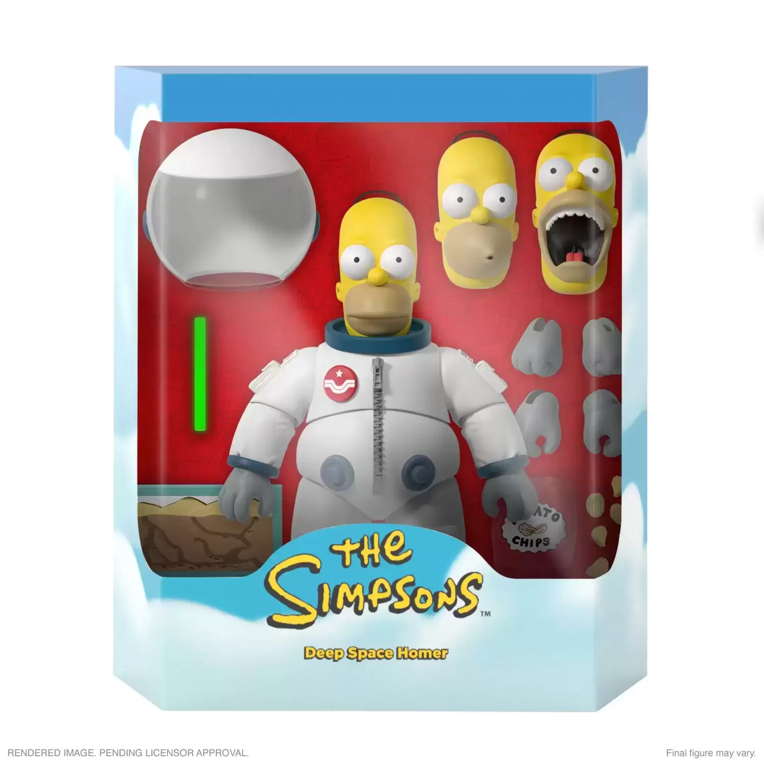 Super7 - ULTIMATES! - The Simpsons - Deep Space Homer