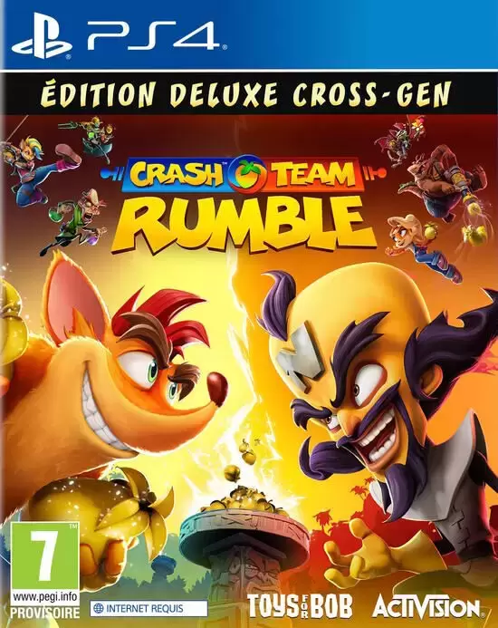 Jeux PS4 - Crash Team Rumble - Cross Gen Deluxe Edition