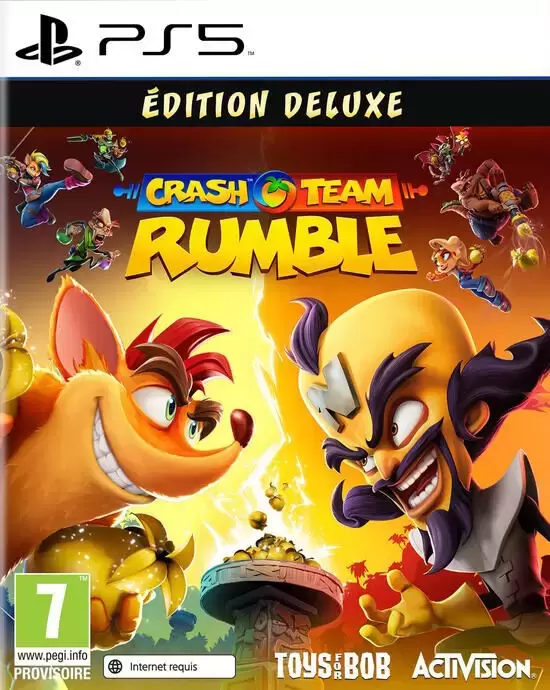 Jeux PS5 - Crash Team Rumble - Deluxe Edition