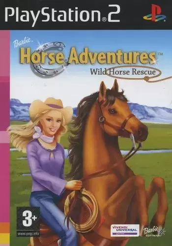 Jeux PS2 - Barbie Aventure Equestre