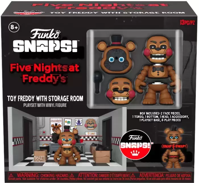 Funko Snaps! - Five Nights at Freddy\'s - Toy Freddy With Storage Room