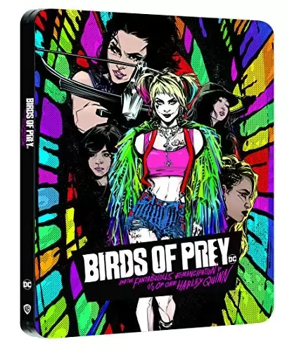 Blu-ray Steelbook - Birds of Prey et la fantabuleuse Histoire de Harley Quinn [4K Ultra HD + Blu-Ray-Édition boîtier SteelBook]