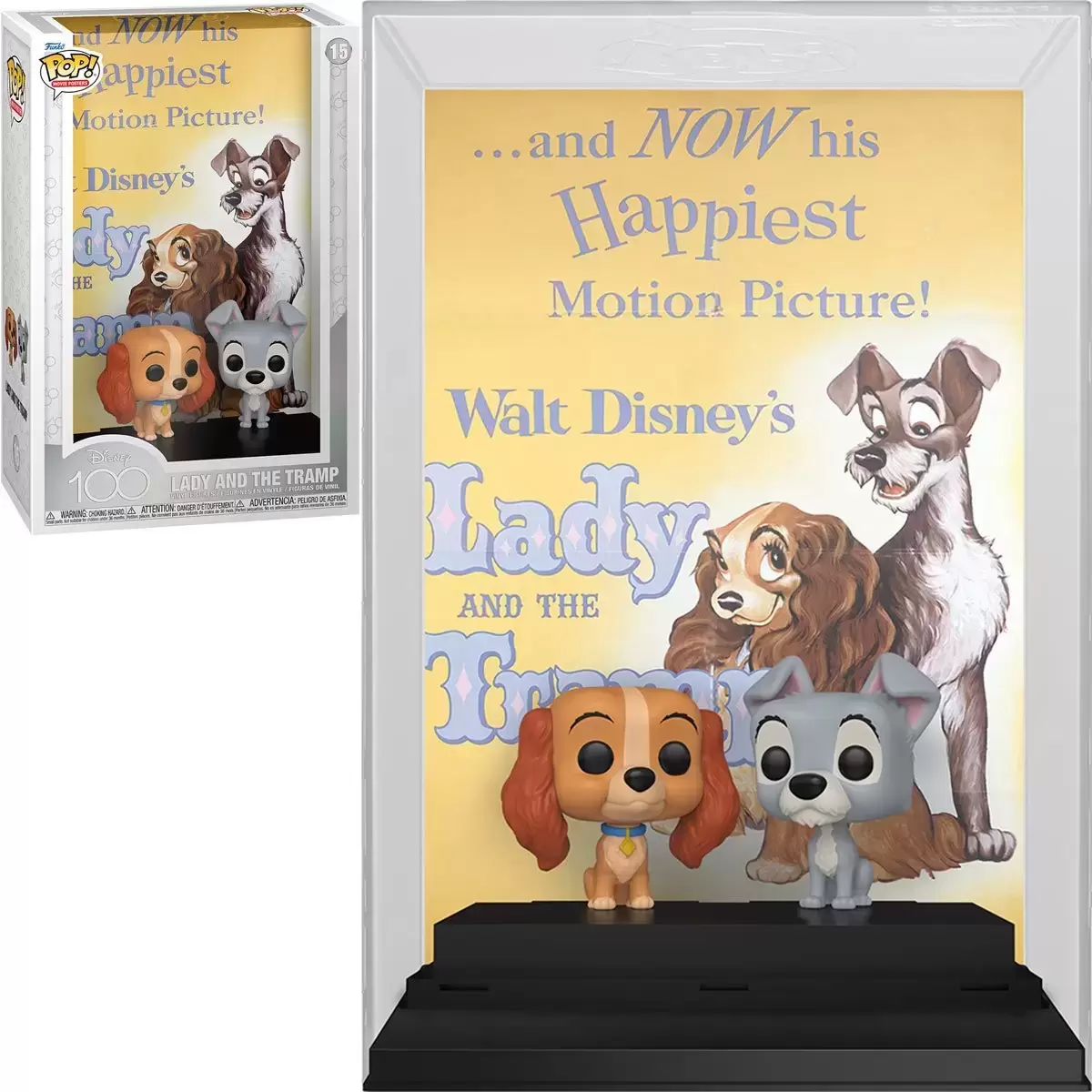 POP! Movie Posters - Diseny 100 - Lady and The Tramp