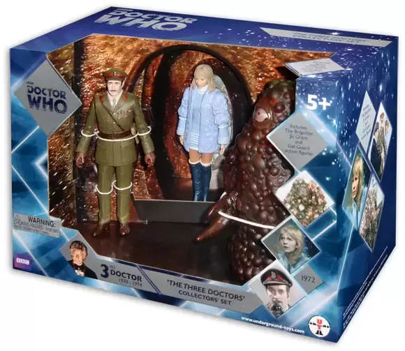 Action Figures - 3rd Doctor - The Three Doctors Set